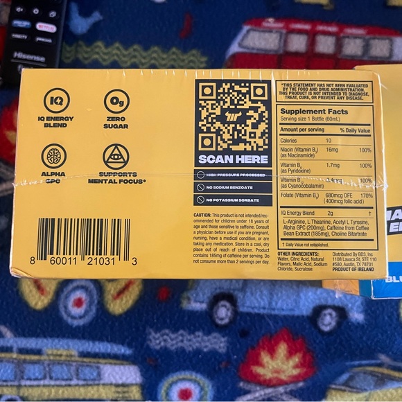 Matador Energy Blue Raspberry - Picture 3 of 3